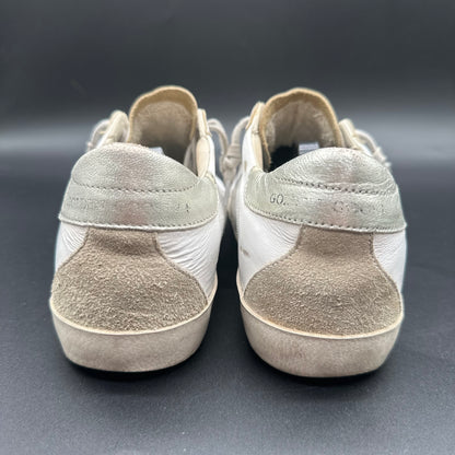 Golden Goose Superstar - Blanc Argent Beige C1261