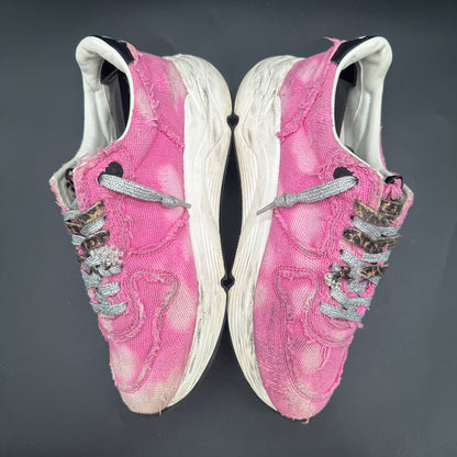 Golden Goose Running - Rose Blanc Léopard C1220