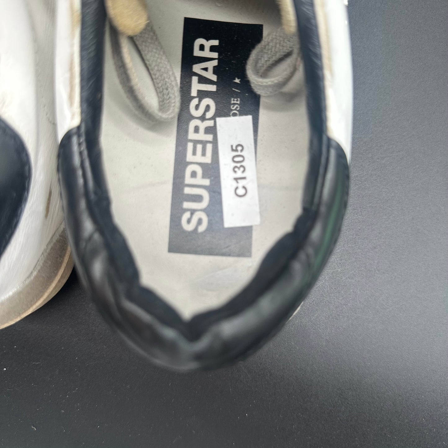 Golden Goose Superstar - Blanc Noir Beige C1305