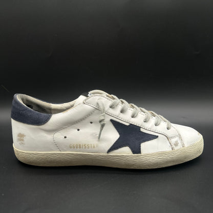 Golden Goose Superstar - Blanc Bleu C1236