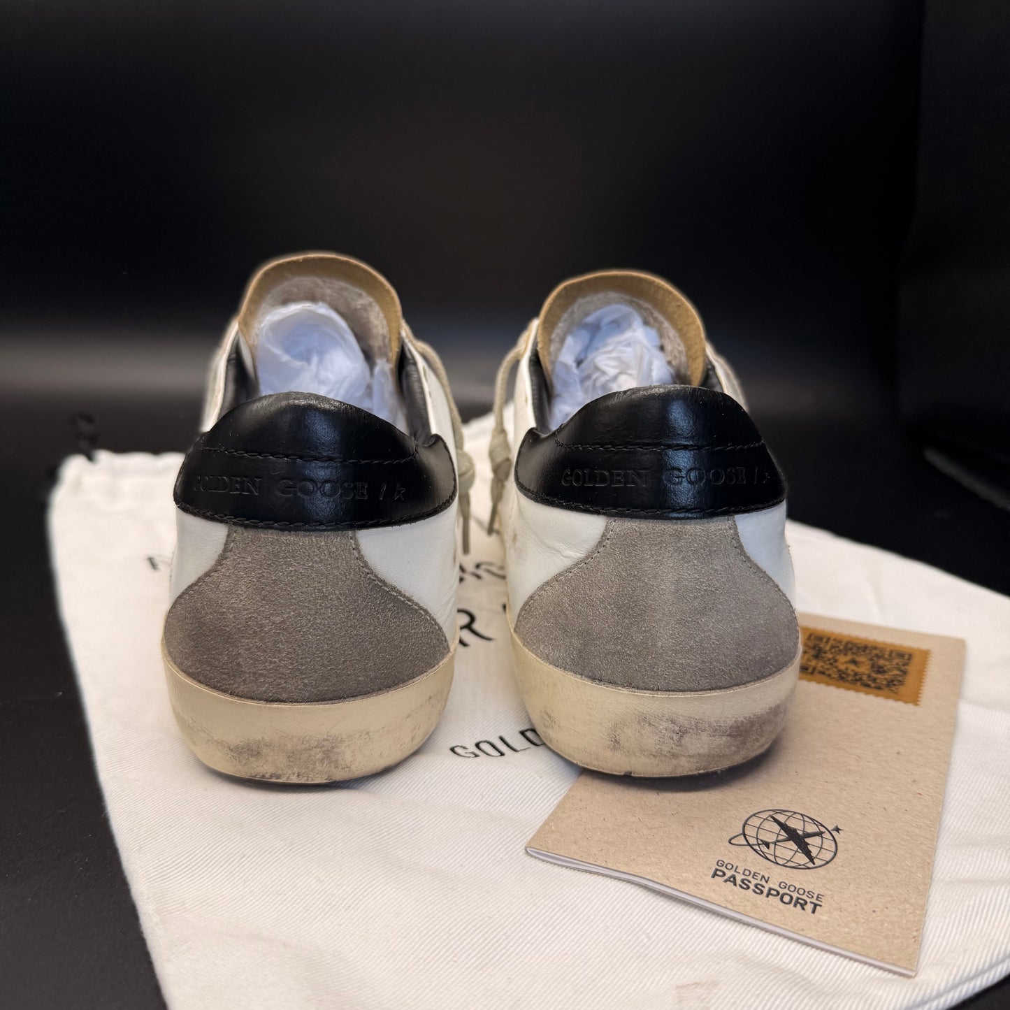 Golden Goose Superstar - Blanc/Noir ◼️