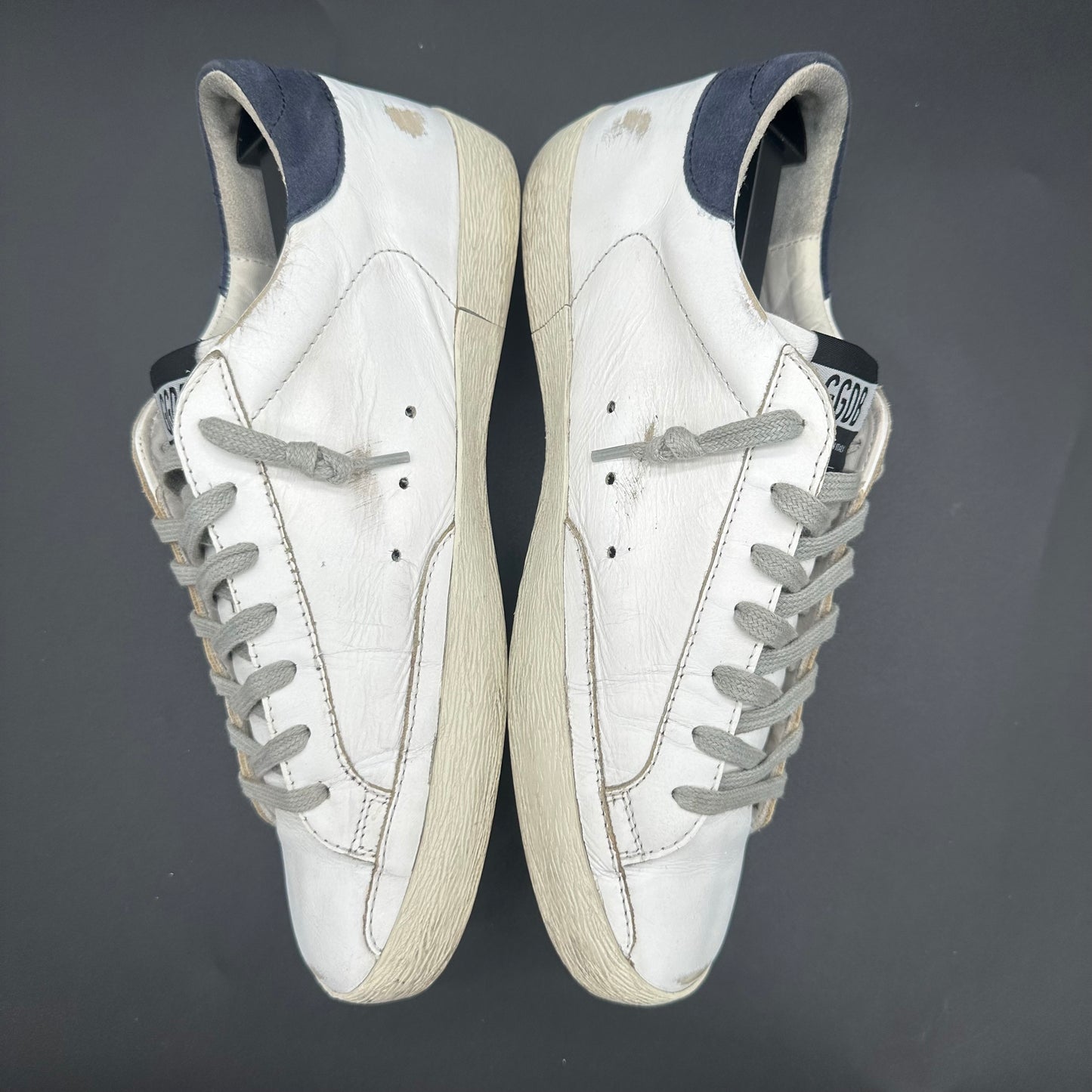 Golden Goose Superstar - Blanc Bleu C1236