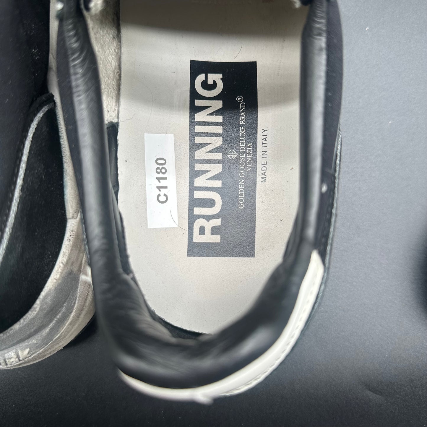 Golden Goose Running - Noir Gris Beige C1180
