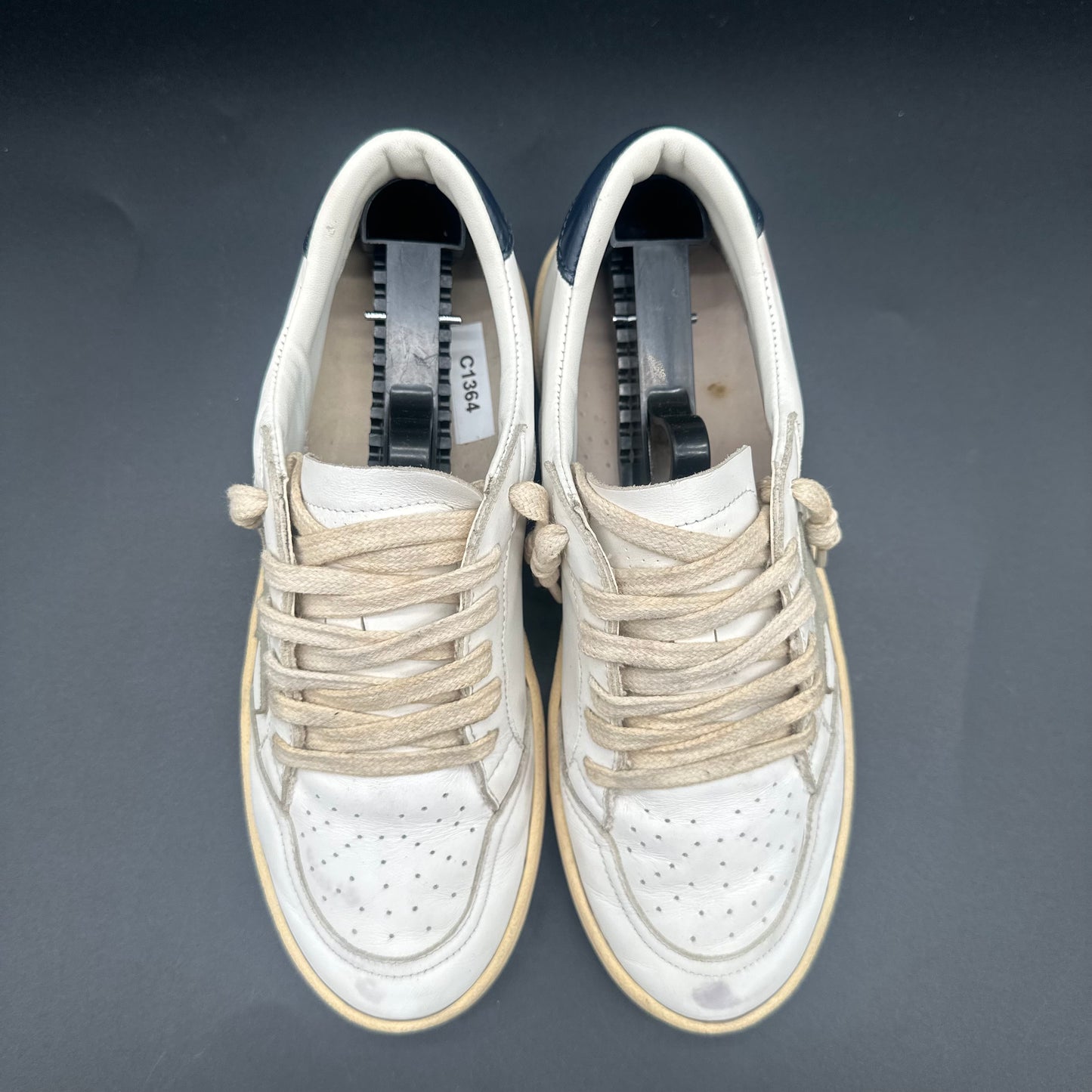 Golden Goose Ballstar - Blanc Bleu Beige C1364