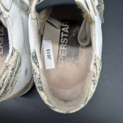 Golden Goose Superstar - Blanc Zèbre Léopard J015
