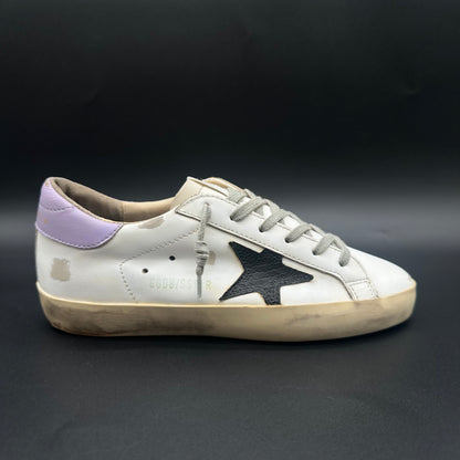 Golden Goose Superstar - Blanc Noir Violet C1231