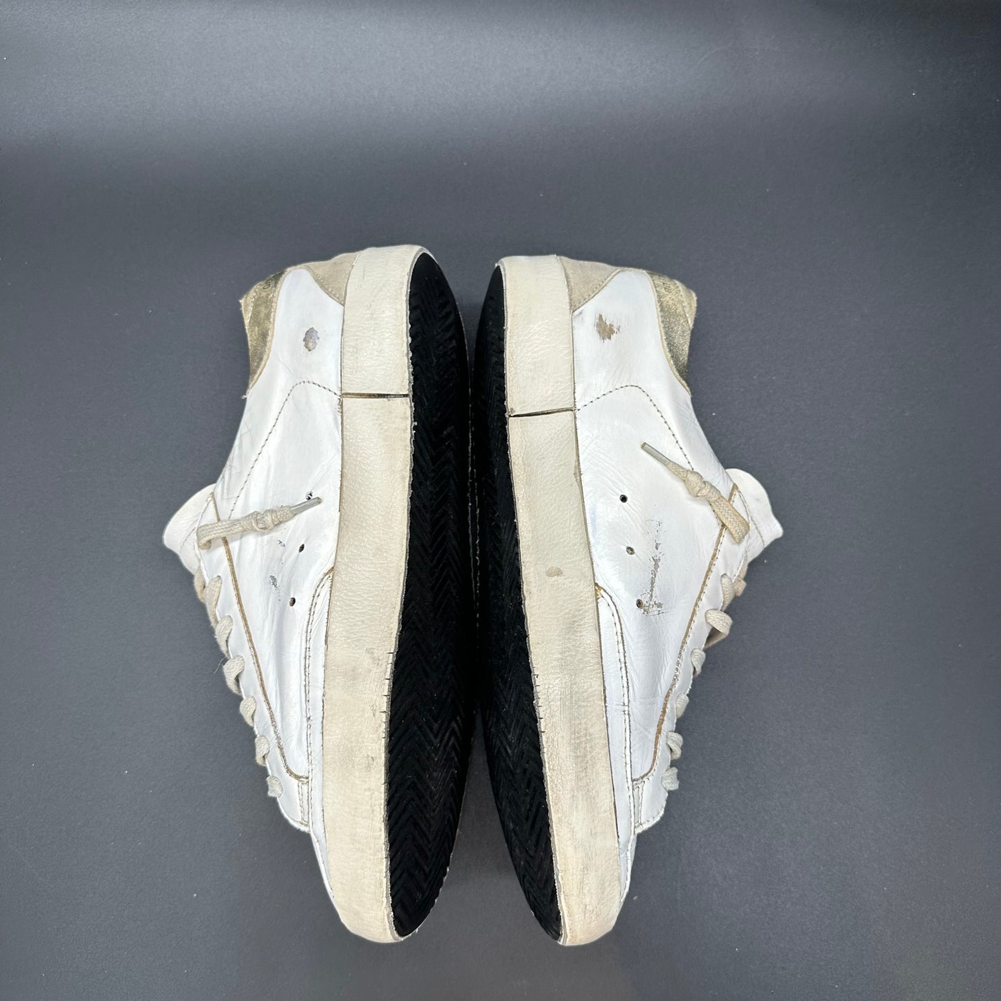Golden Goose Superstar - Blanc/Gris ▪️