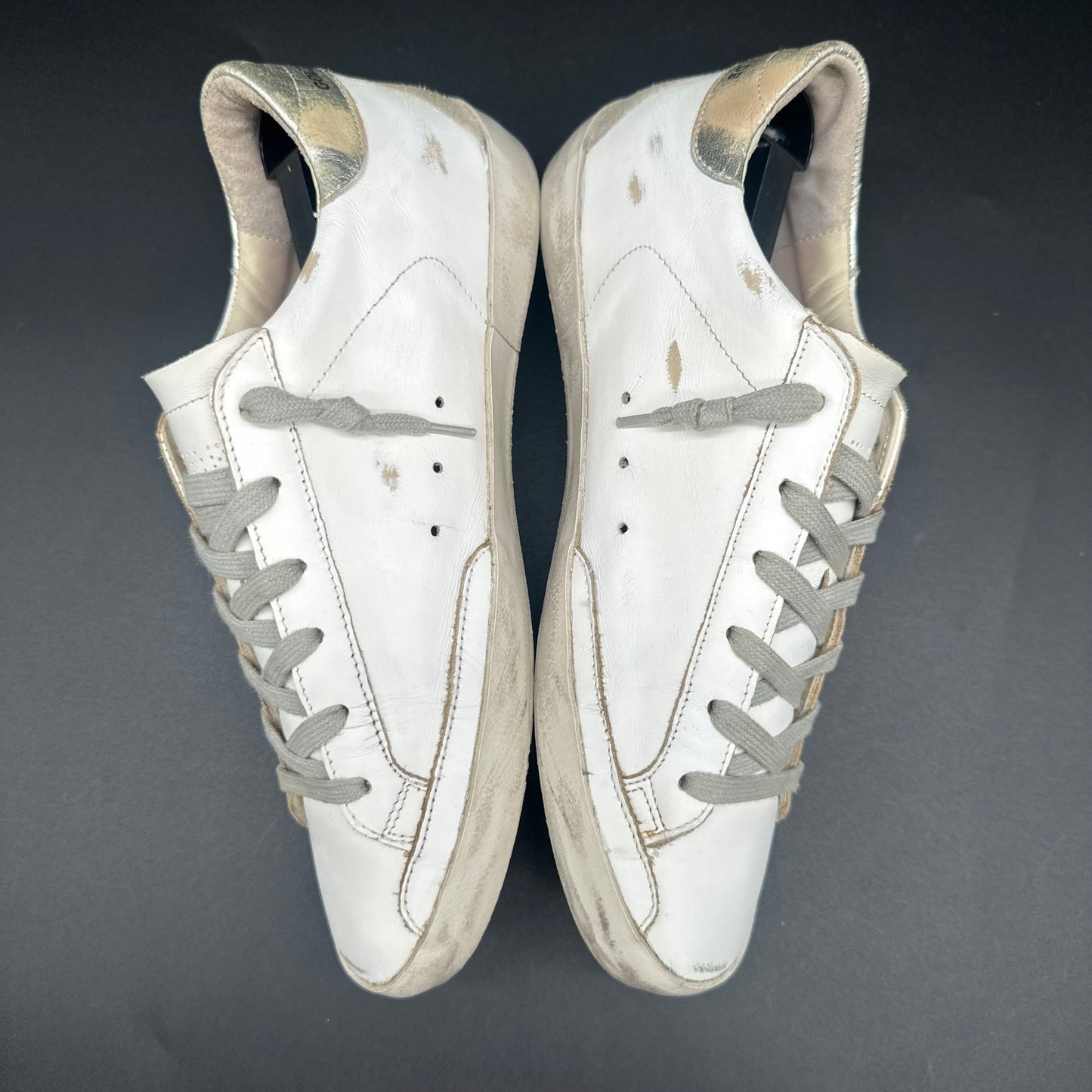 Golden Goose Superstar - Blanc Argent Beige C1284