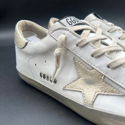 Golden Goose Superstar - Blanc Or C1397