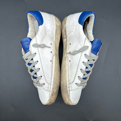 Golden Goose Superstar - Blanc Bleu Noir C1428