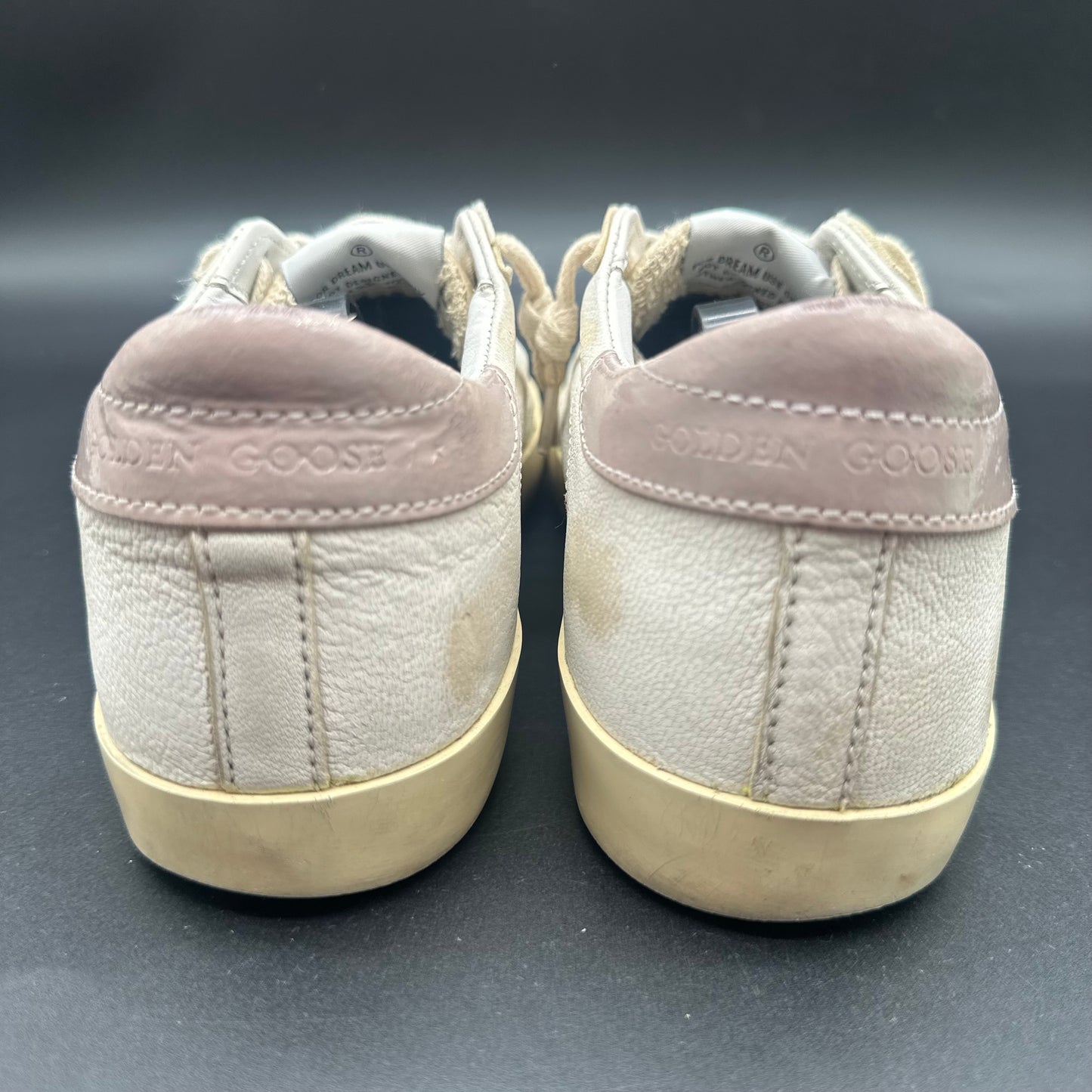 Golden Goose Superstar - Blanc Rose Paillettes C1359