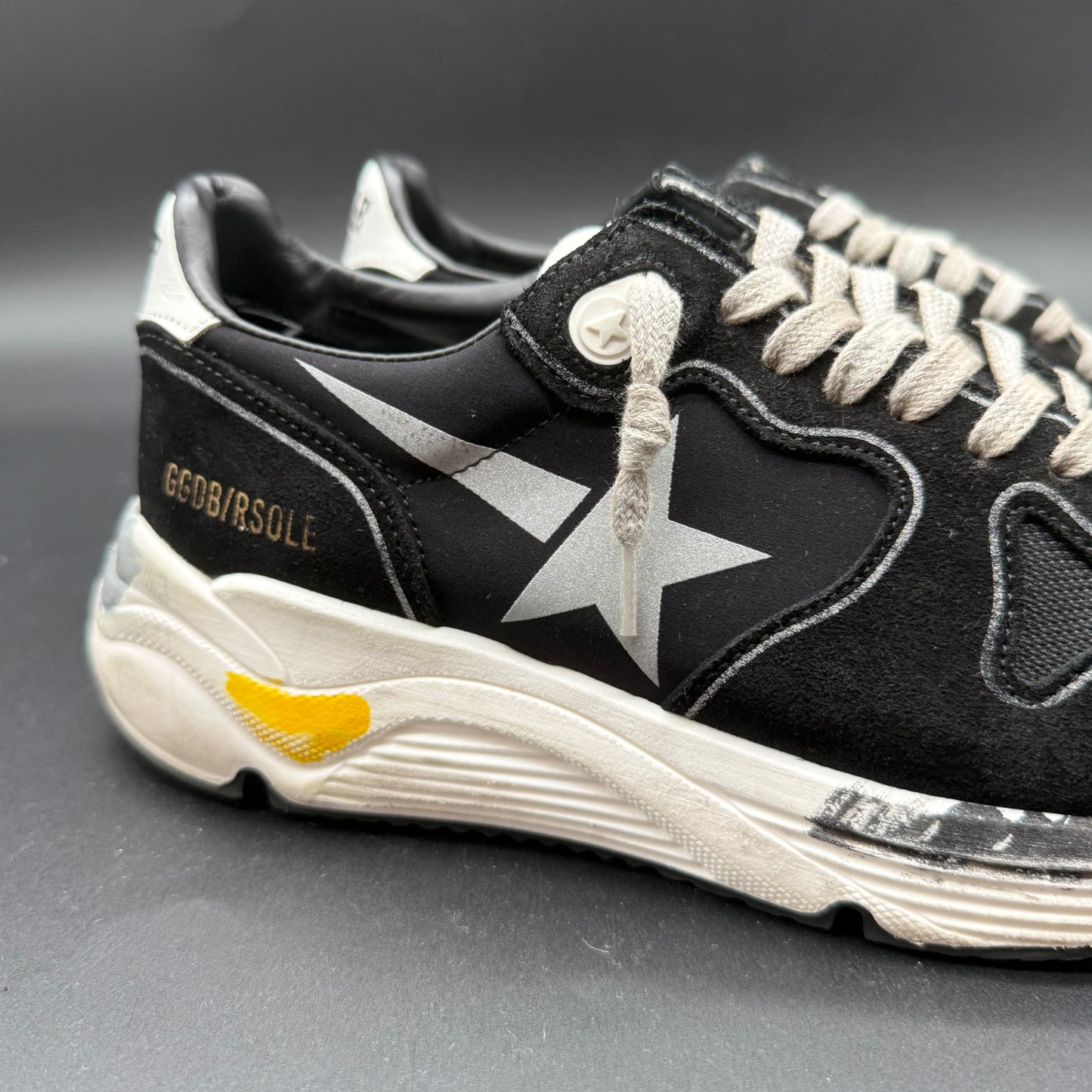 Golden Goose Running - Noir Blanc C1302