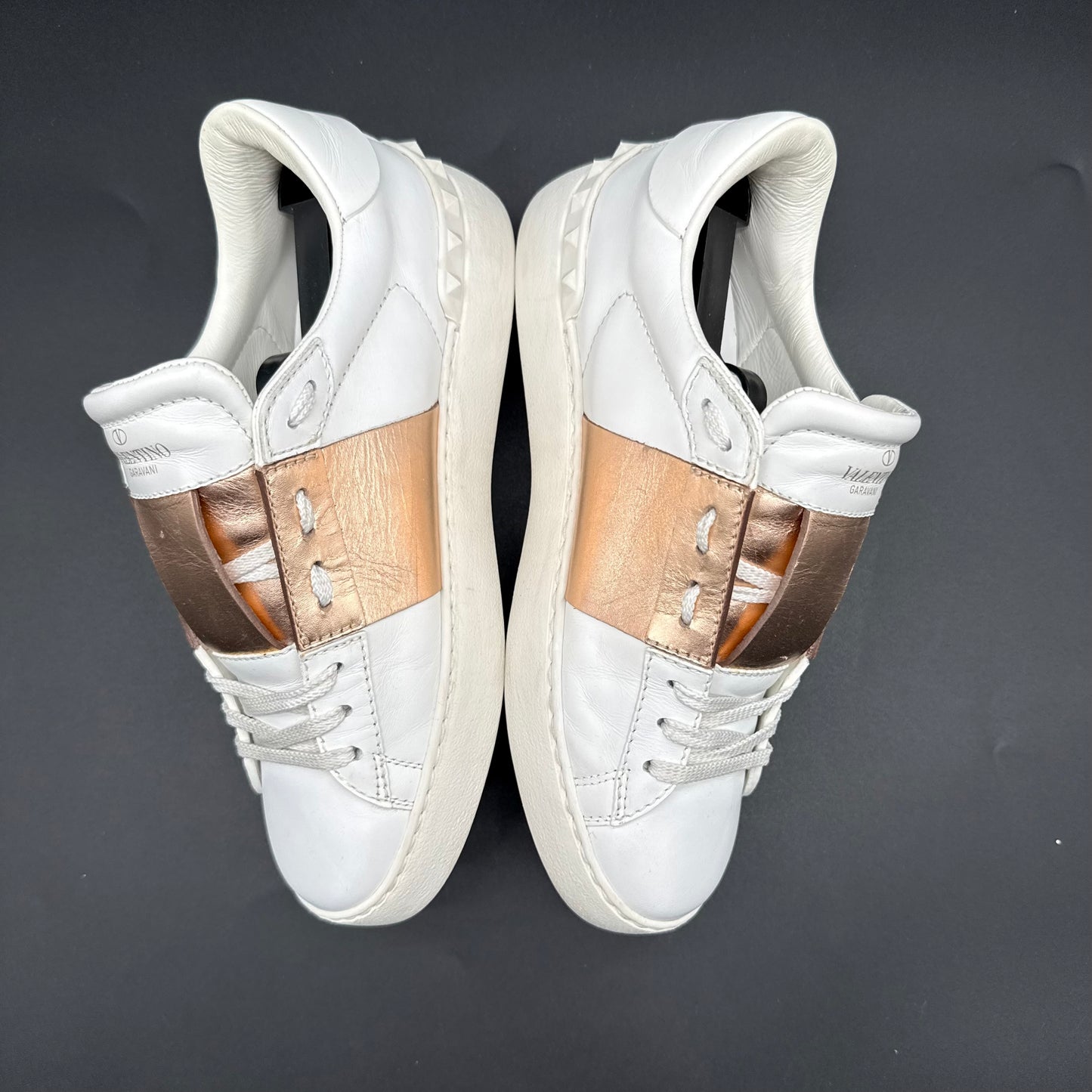 Valentino Open - Blanc Rose Métallique C885