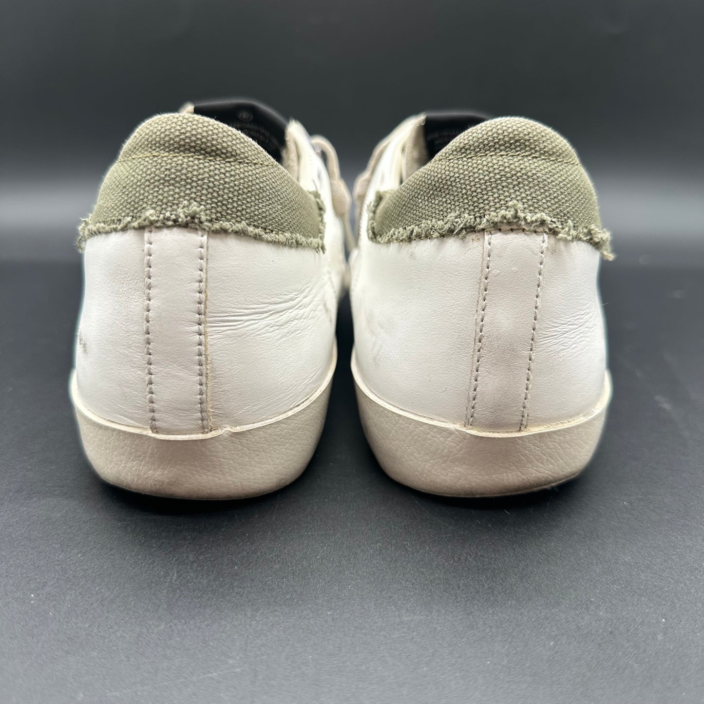 Golden Goose Superstar - Blanc Beige Vert C1399