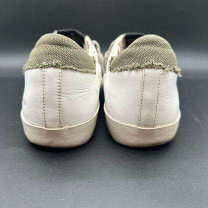 Golden Goose Superstar - Blanc Beige Vert C1399