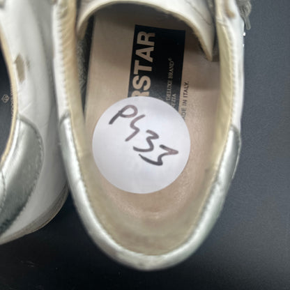 Golden Goose Superstar - Blanc Argent Beige P433