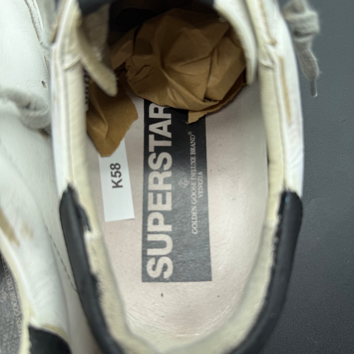Golden Goose Superstar - Blanc Noir K58