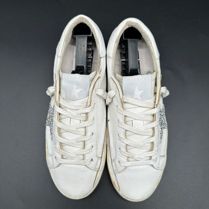 Golden Goose Superstar - Blanc Paillettes C1307