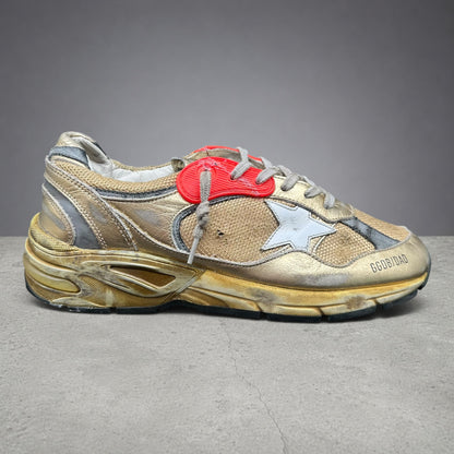 Golden Goose Dad-Star - Or Gris Rouge J010