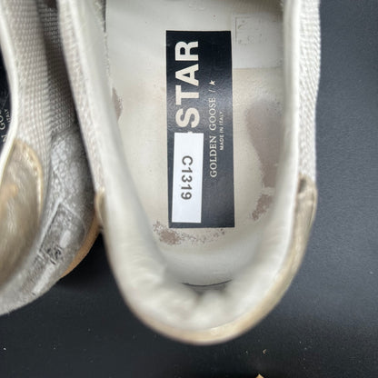 Golden Goose Ballstar - Blanc Beige Rouge C1319
