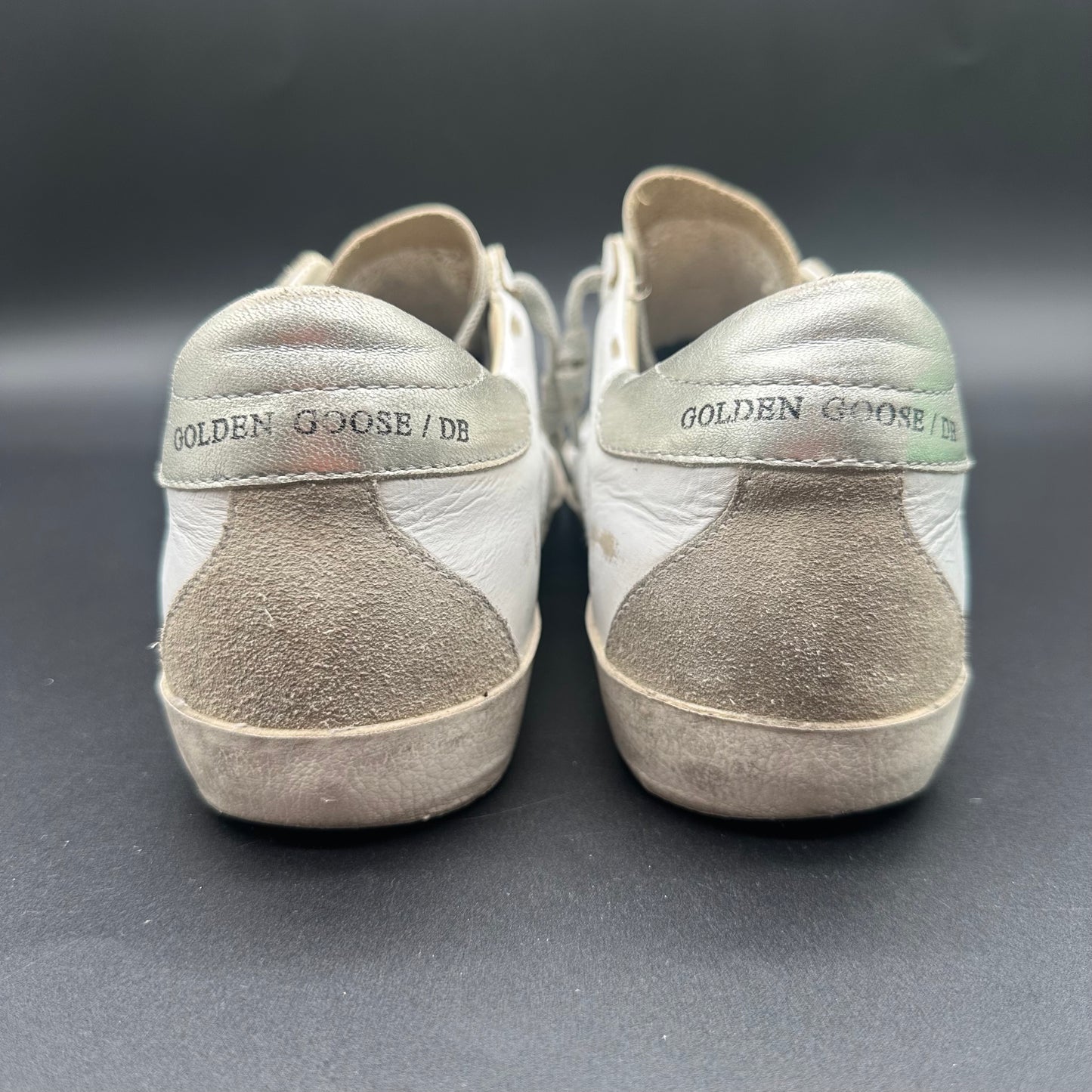 Golden Goose Superstar - Blanc Argent C1197