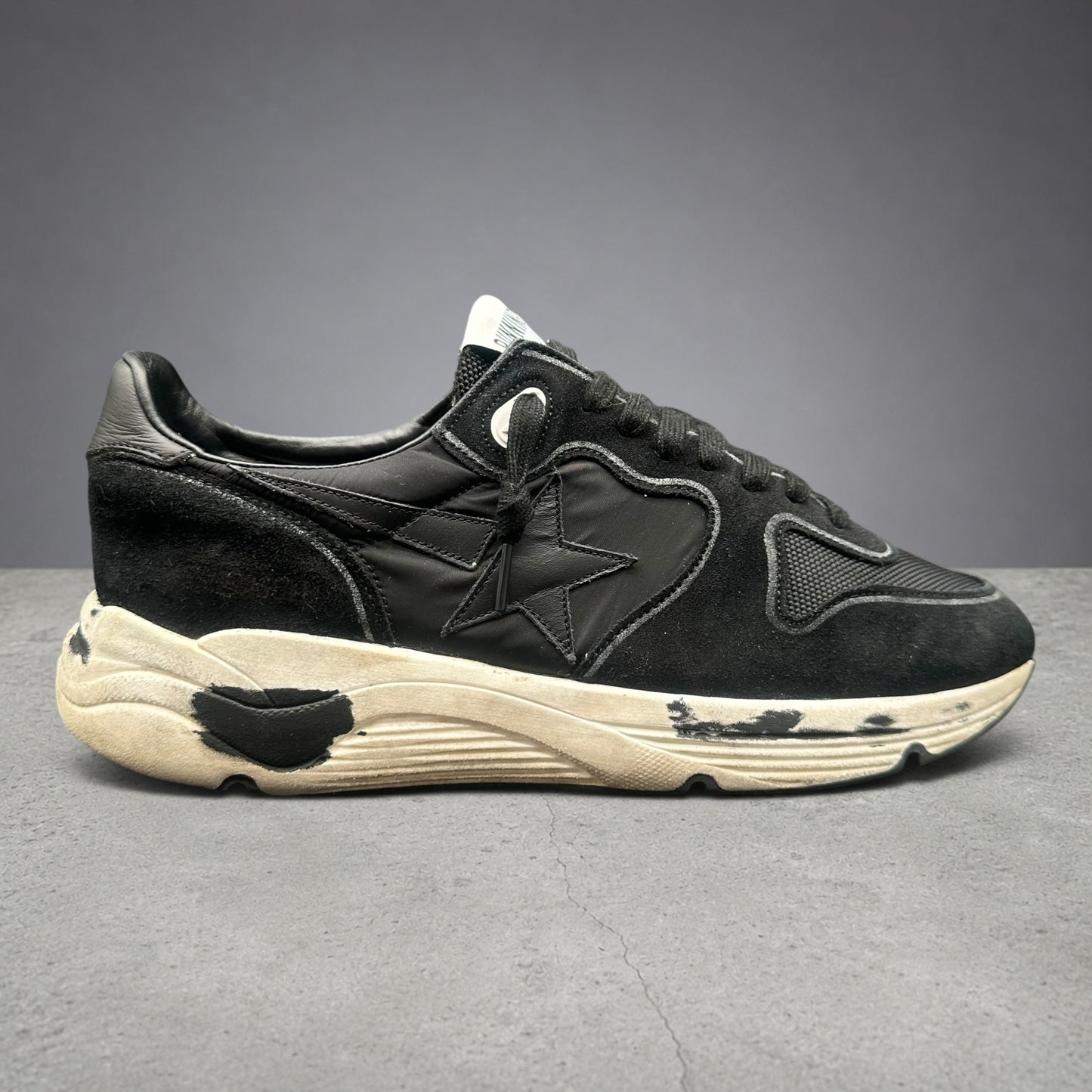 Golden Goose Running - Noir Blanc C1345