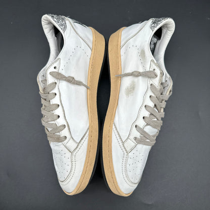 Golden Goose Ballstar - Blanc Argent Paillettes C1353