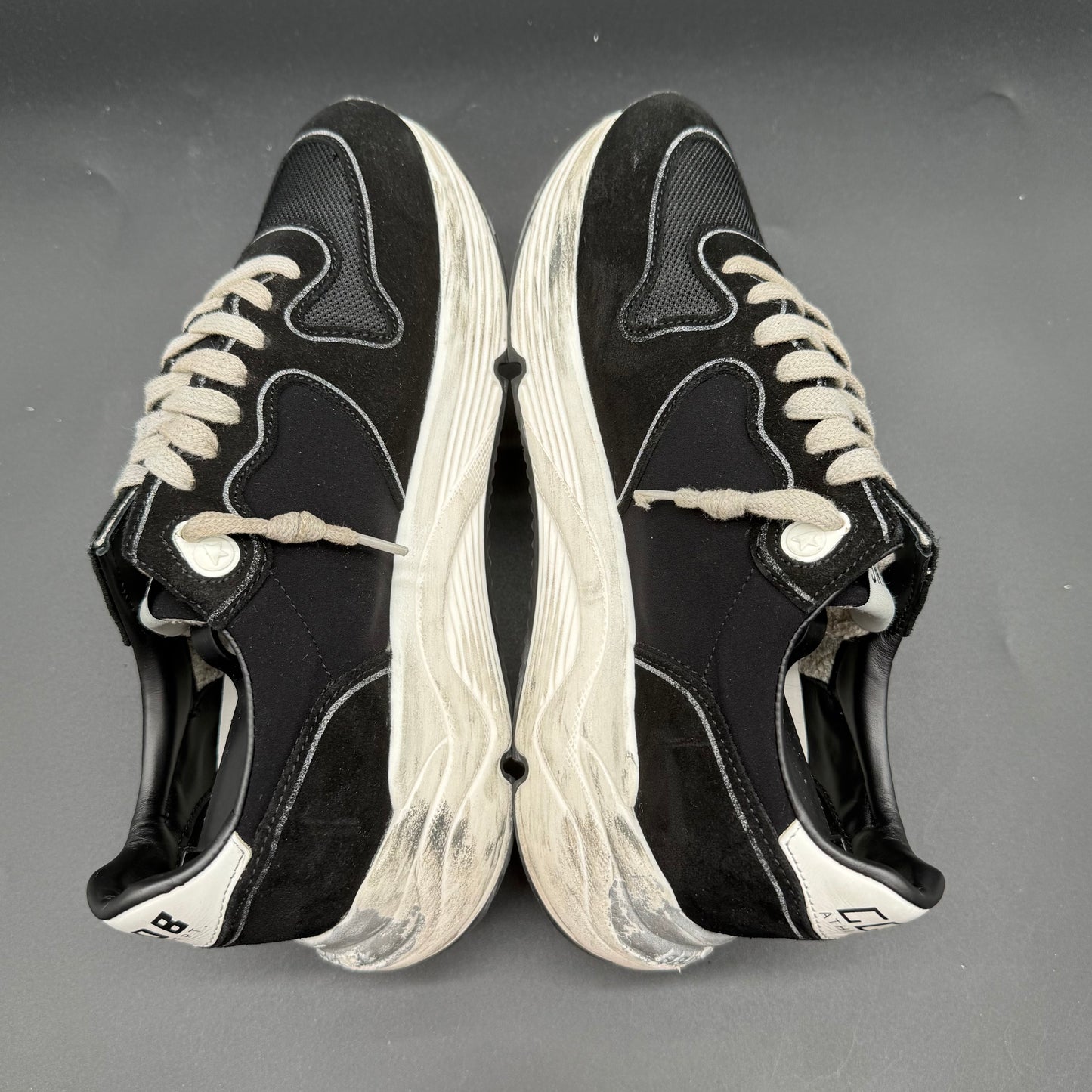 Golden Goose Running - Noir Blanc C1302