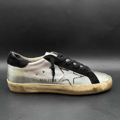 Golden Goose Superstar - Argent Noir C1448