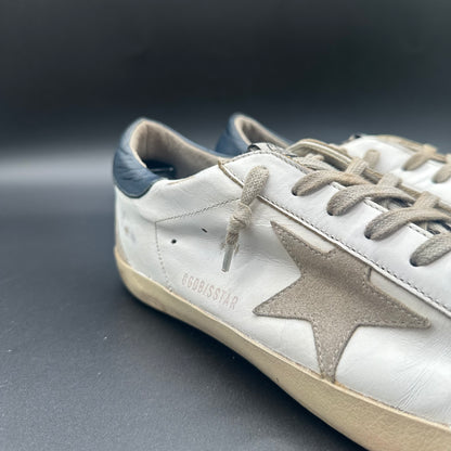 Golden Goose Superstar - Blanc Bleu Zèbre C1253