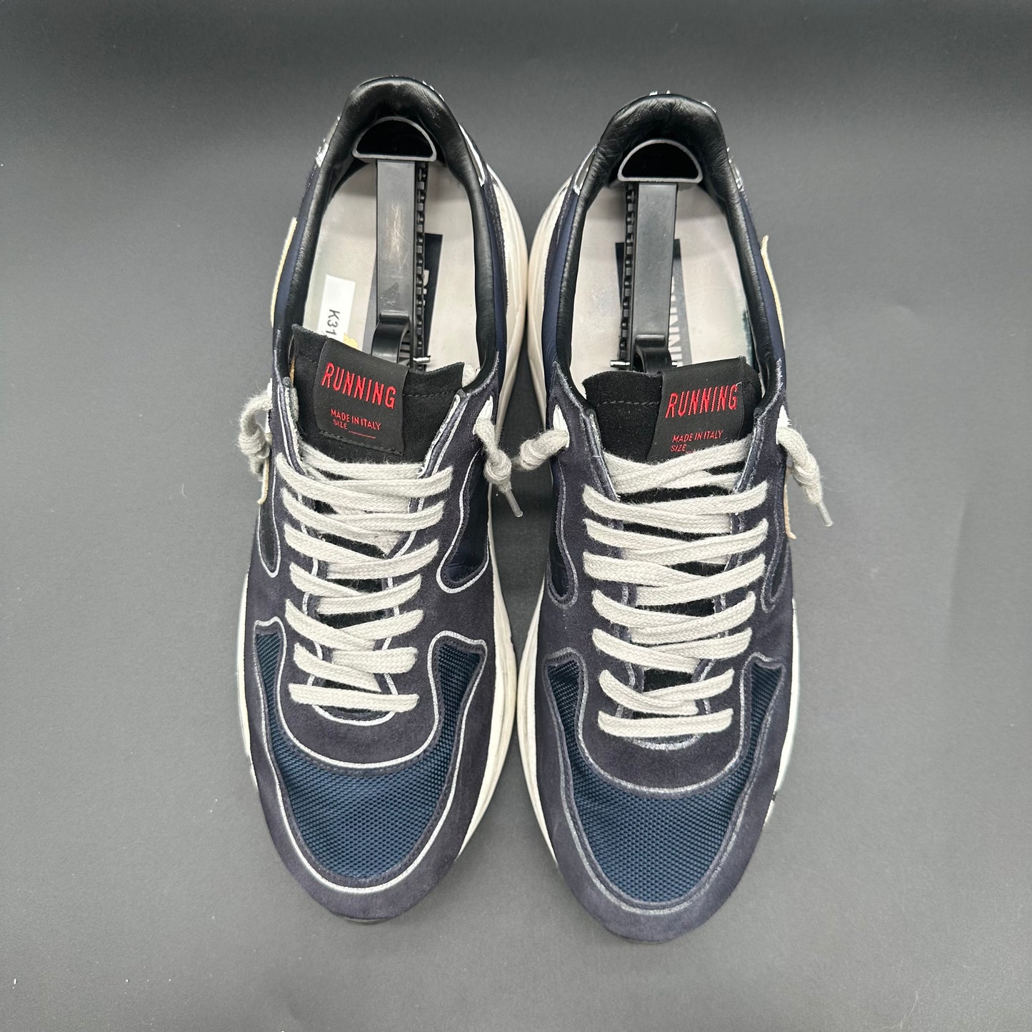 Golden Goose Running - Bleu Blanc K31