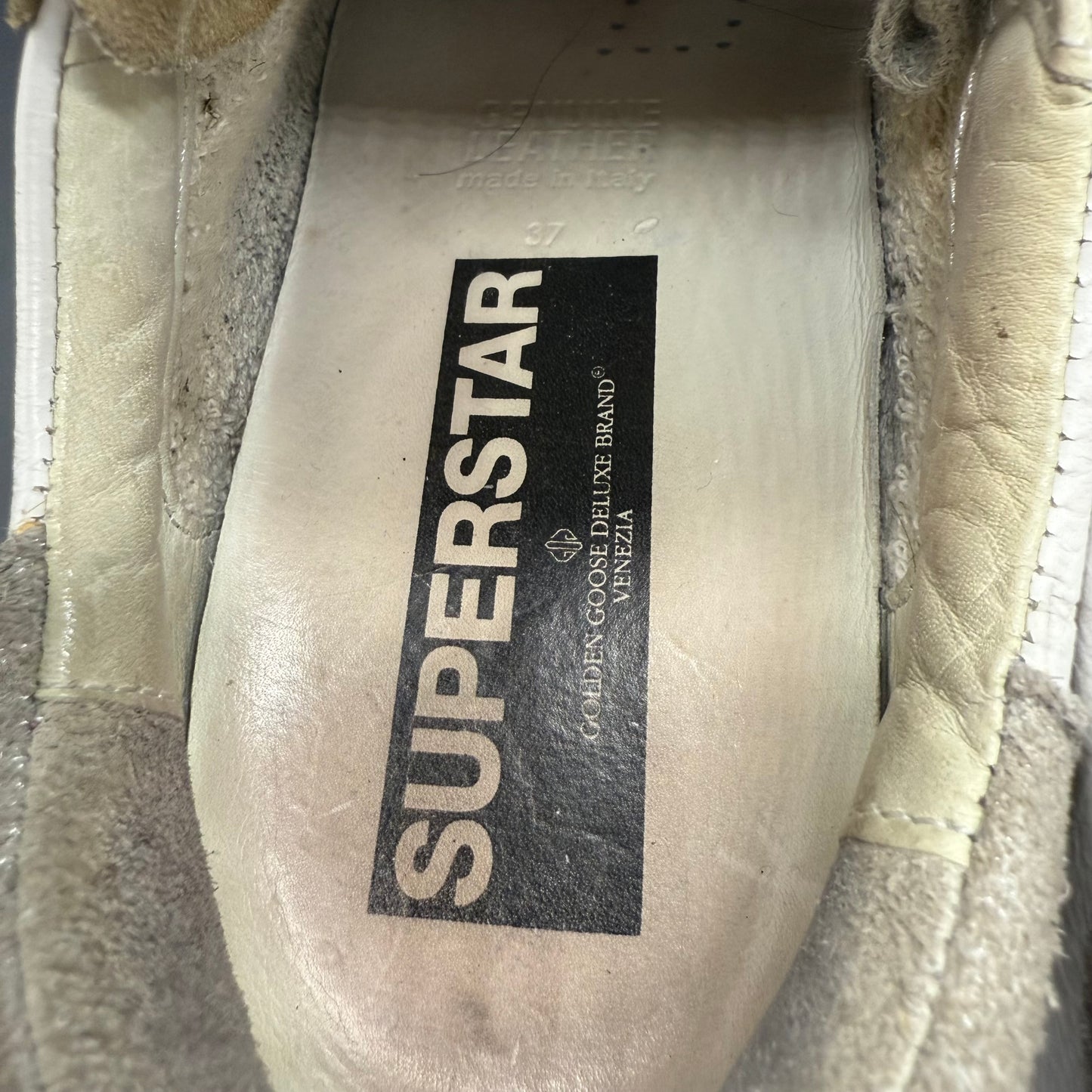 Golden Goose Superstar - Blanc Argenté