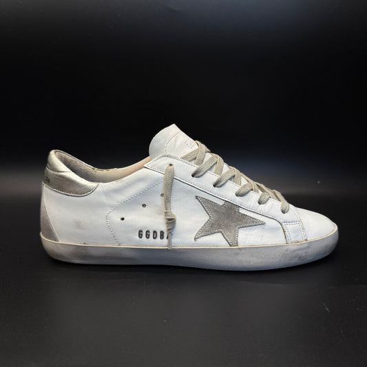 Golden Goose Superstar - Blanc/Argent ◼️