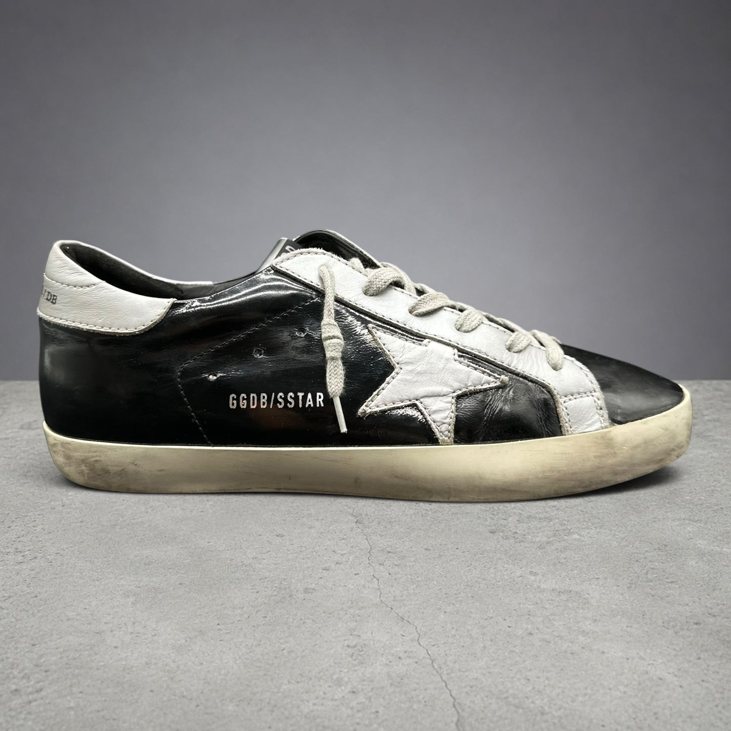 Golden Goose Superstar - Noir Argent K51