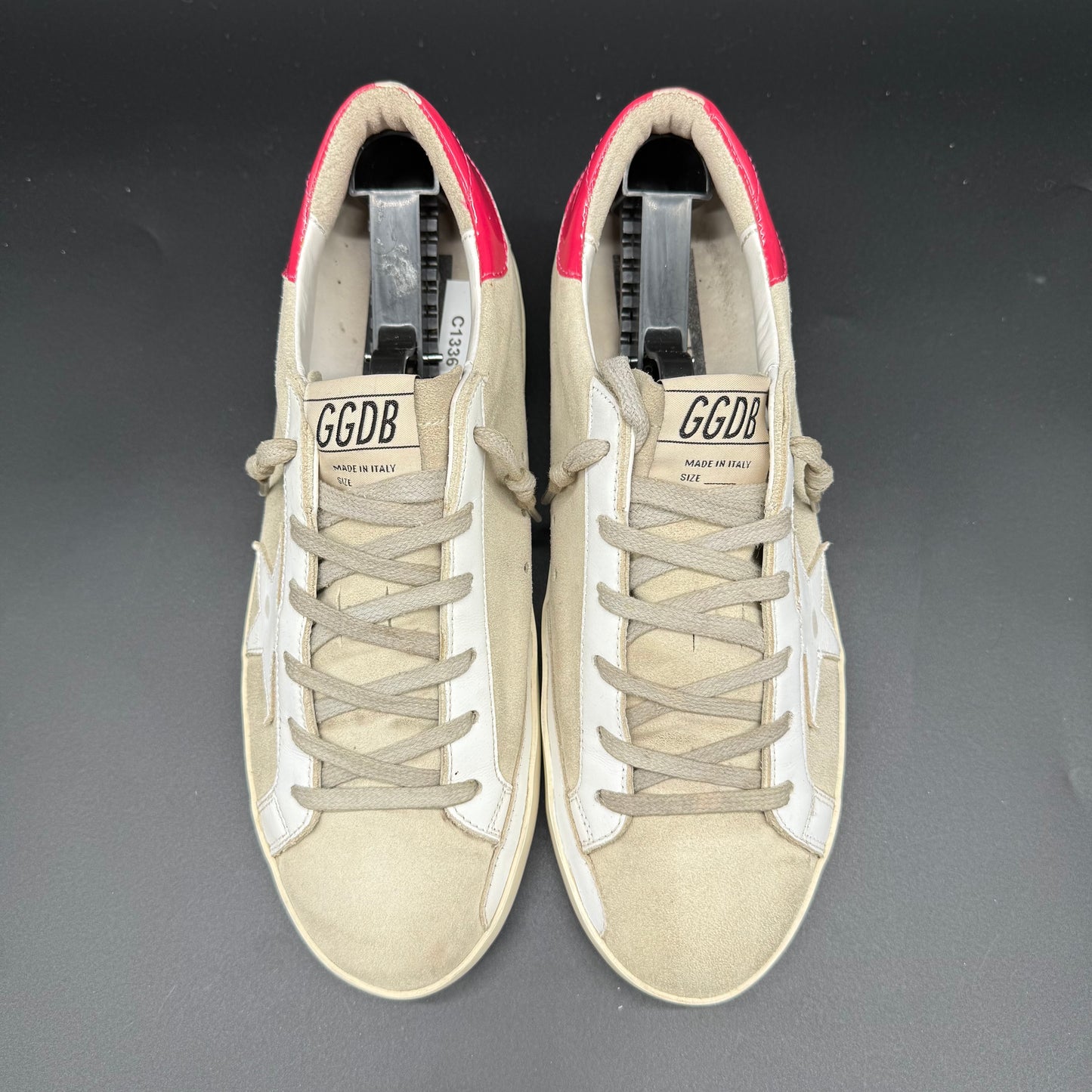 Golden Goose Superstar - Blanc Beige Fuschia C1336