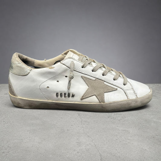 Golden Goose Superstar - Blanc Or Beige C1245