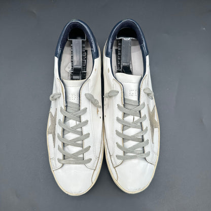 Golden Goose Superstar - Blanc Bleu Beige C1377