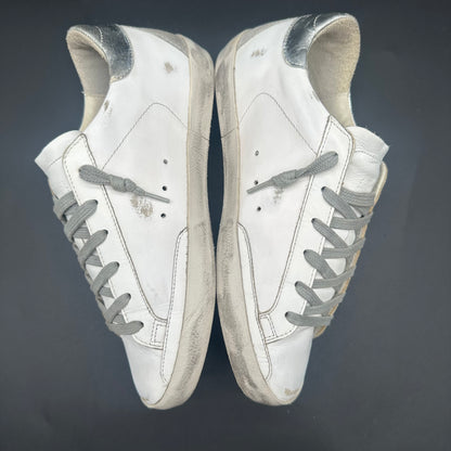 Golden Goose Superstar - Blanc Argent Beige P429