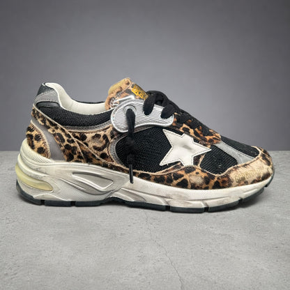 Golden Goose Dad-Star - Noir Léopard C1211
