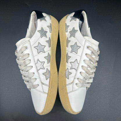 Saint Laurent Court - Blanc Noir Argent C1297