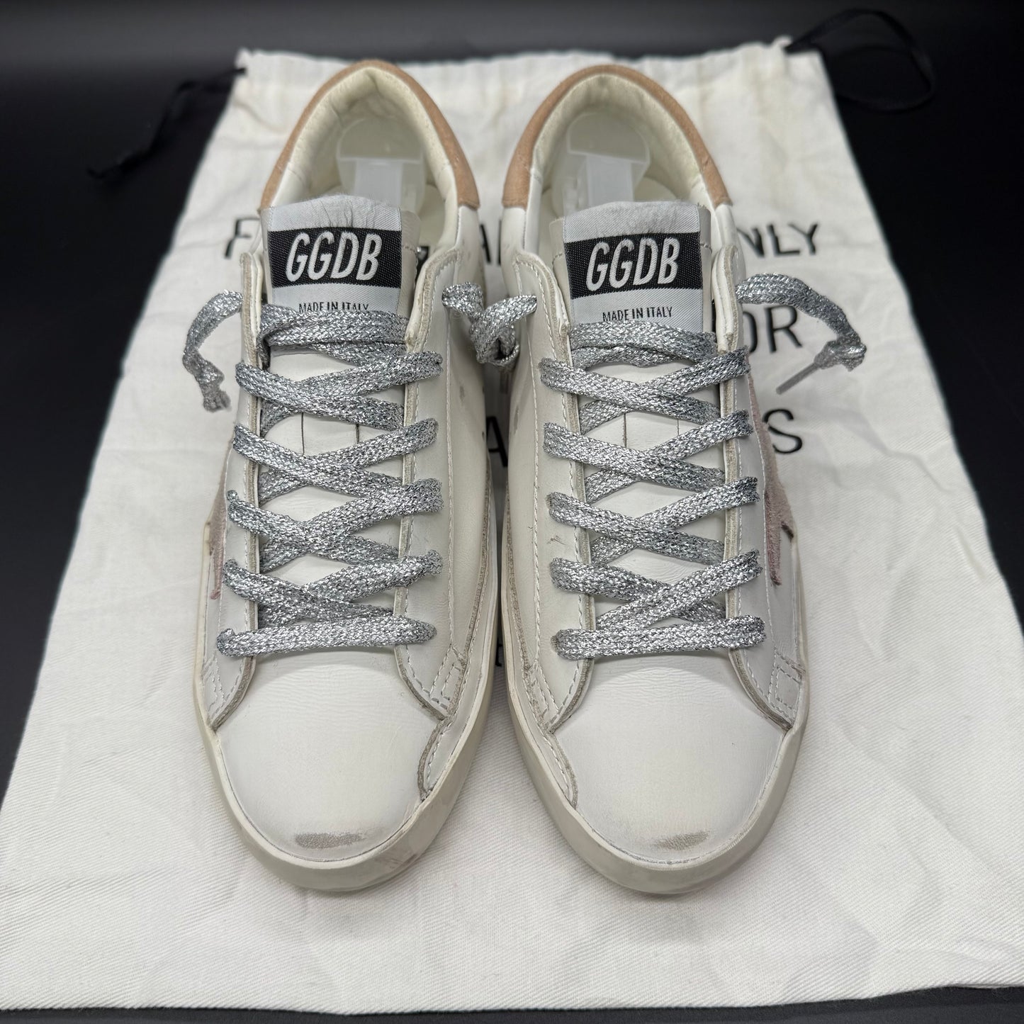 Golden Goose Superstar - Blanc Rose