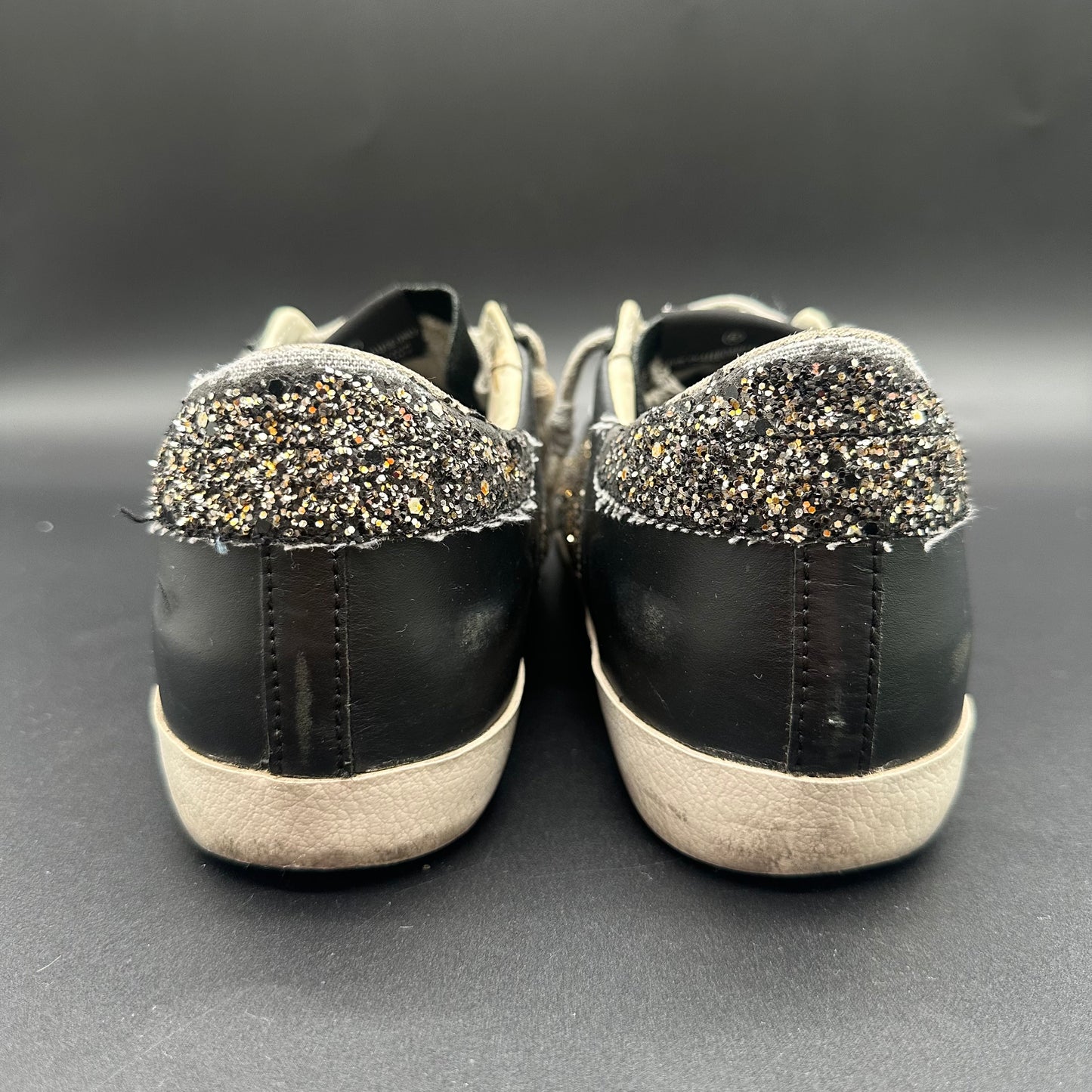 Golden Goose Superstar - Noir Paillettes J002