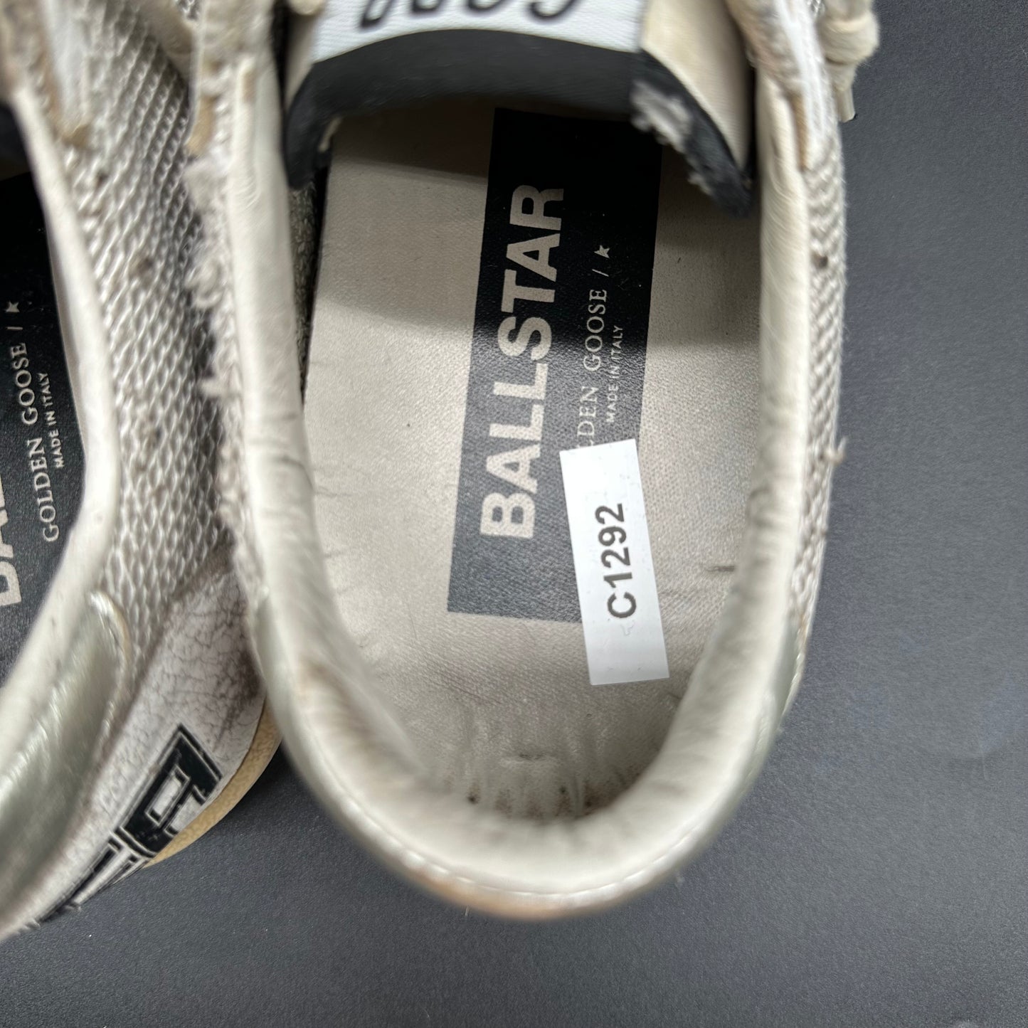 Golden Goose Ballstar - Beige Noir C1292
