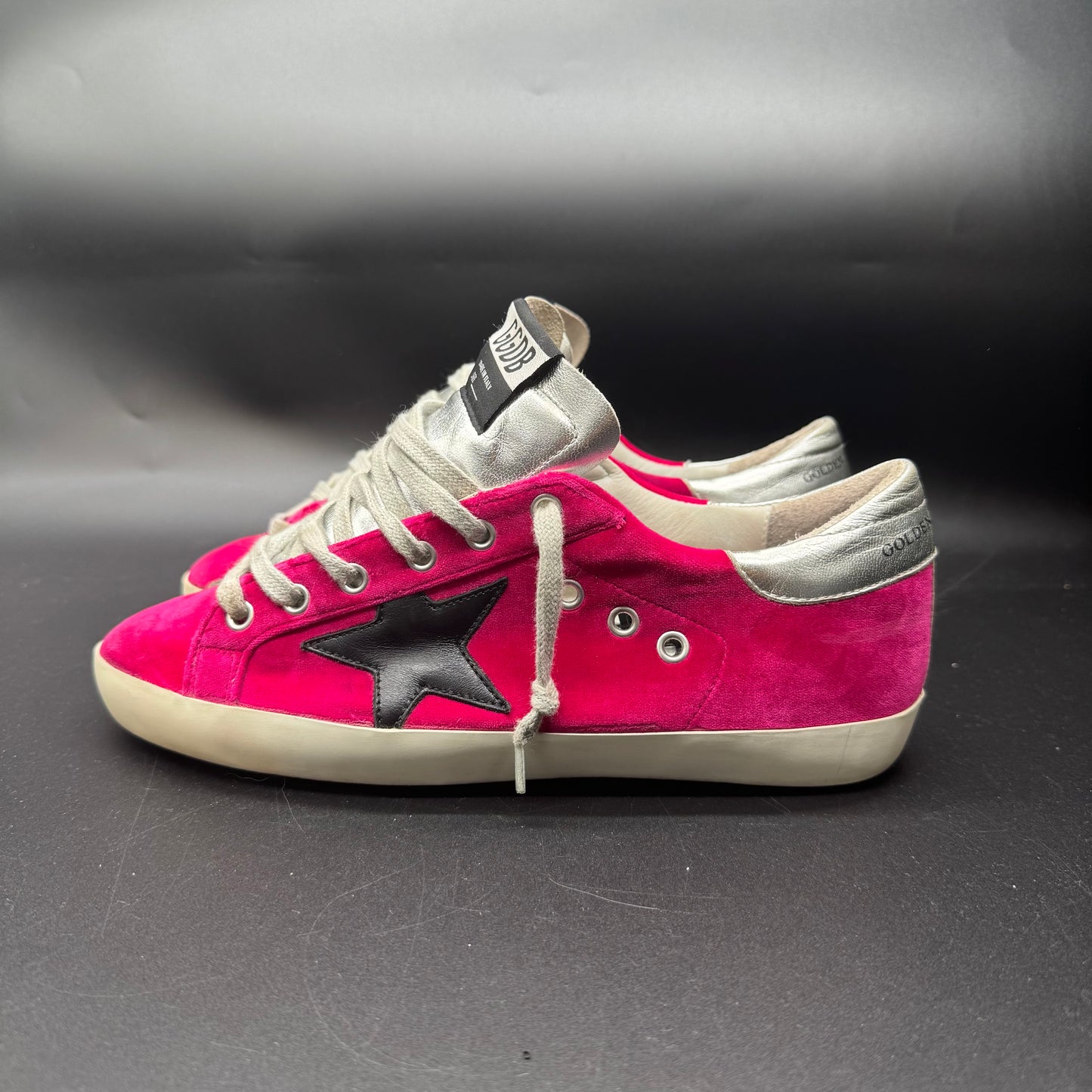 Golden Goose Superstar - Rose/ Noir ▫️