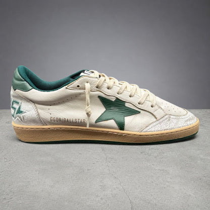 Golden Goose Ballstar - Blanc Vert C1226
