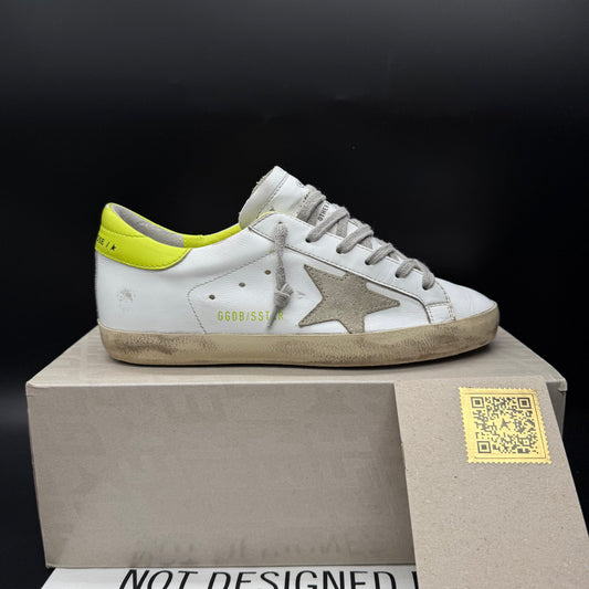 Golden Goose Superstar - Blanc Jaune