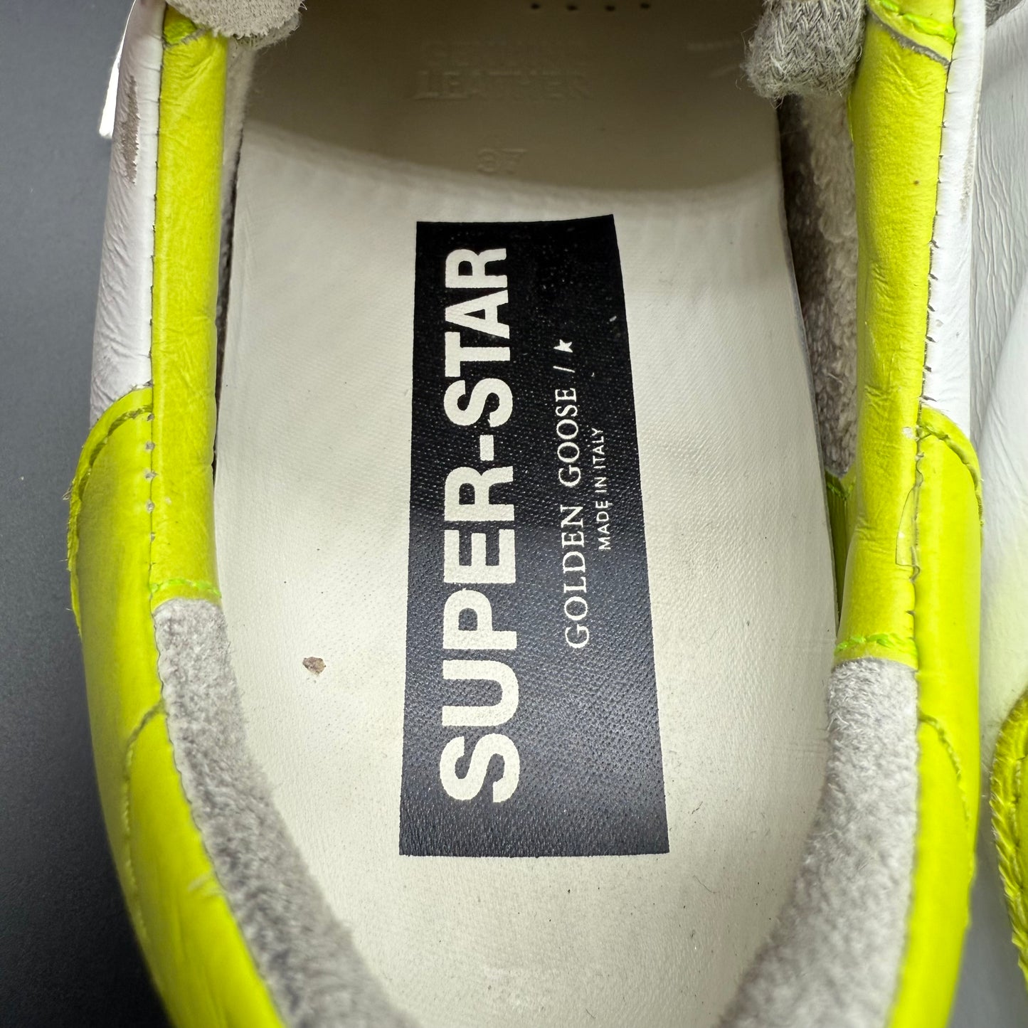 Golden Goose Superstar - Blanc Jaune