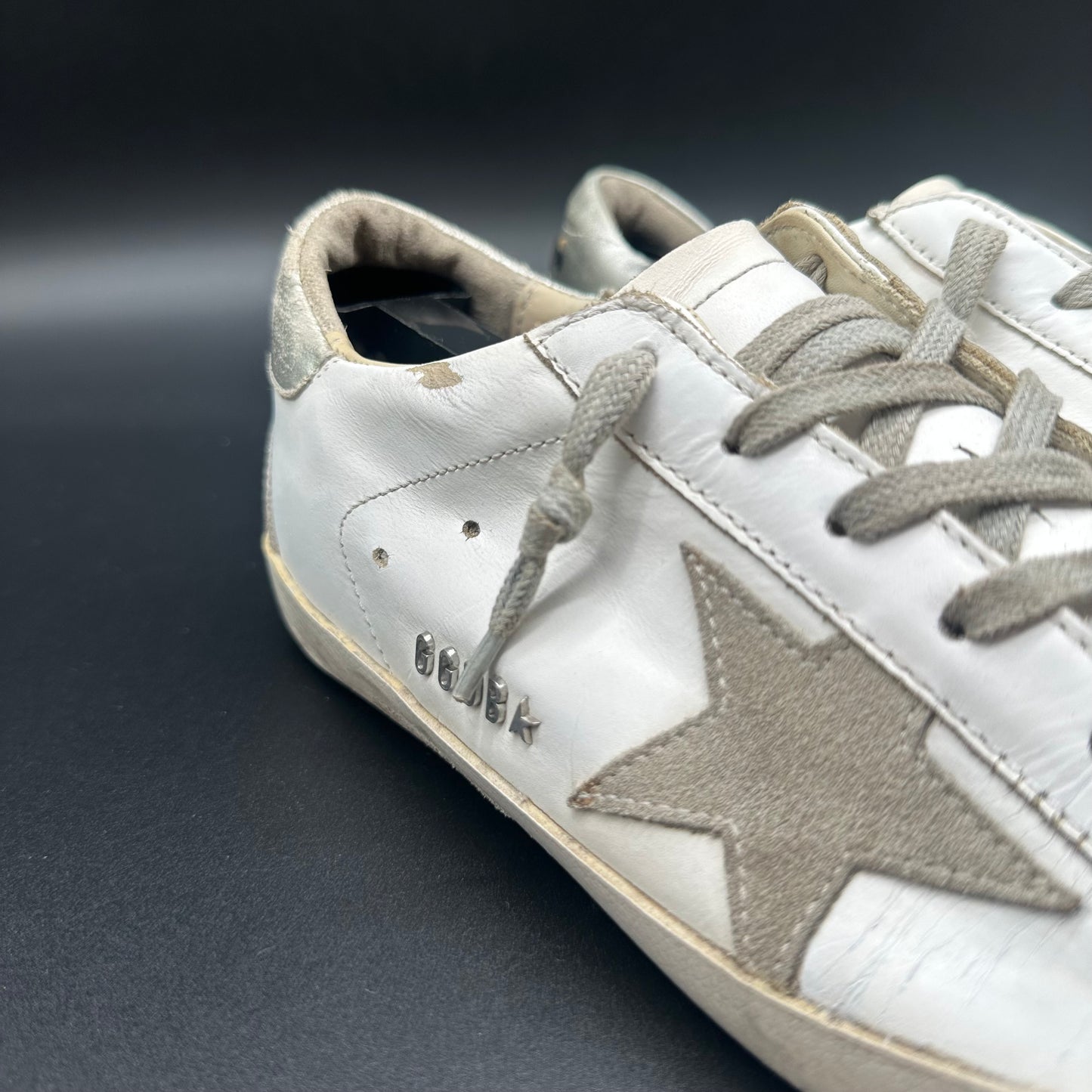 Golden Goose Superstar - Blanc Or Beige C1245