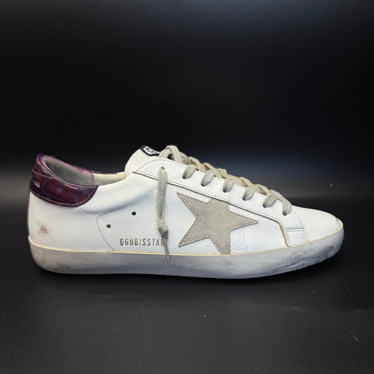 Golden Goose Superstar - Blanc/Violet ◼️