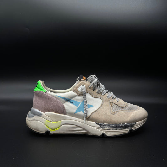 Golden Goose Running - Gris/ Bleu